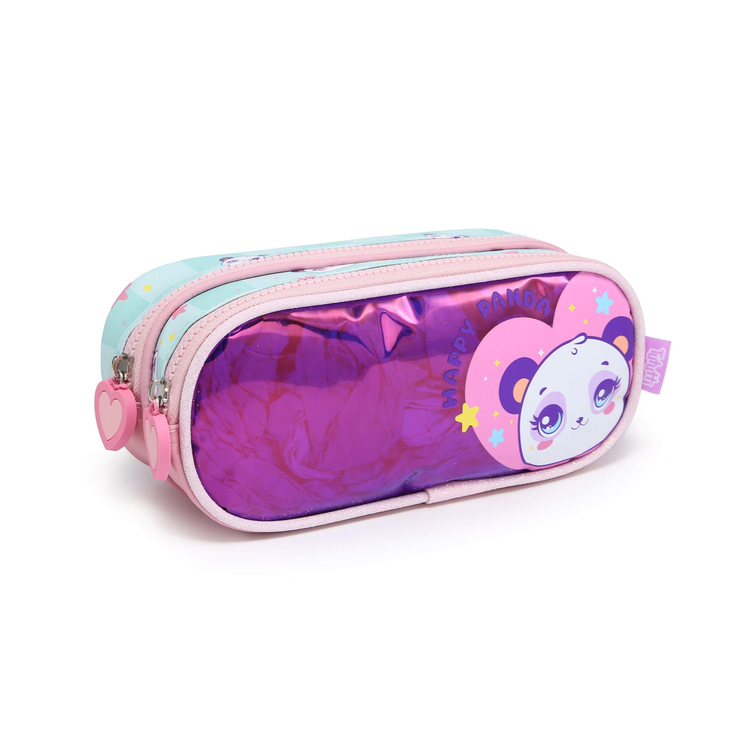 Kit Mochila/Lancheira/Estojo com Garrafa Panda- Nova Rio - Imagem 4