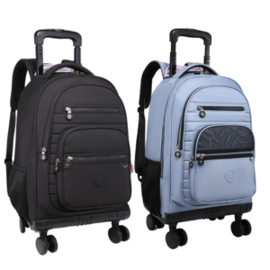Mochila de Rodinhas 360° Kika KK2683 Cores- Nova Rio