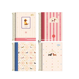 Agenda Espiral Diária M3 Brownie The Dog 2027- Tilibra