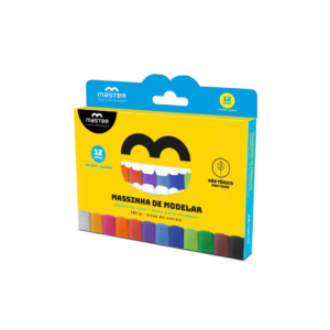 Massa de Modelar 12 Cores 180g- Master
