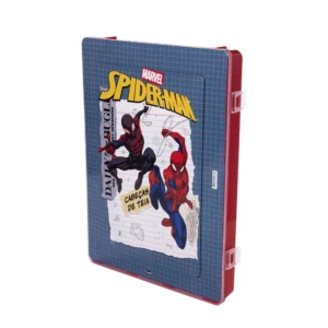 Organizador de Documentos Homem Aranha Vermelho- Plasútil