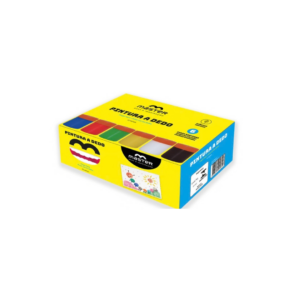 Pintura a Dedo 6 Cores Tradicionais 15ml- Master
