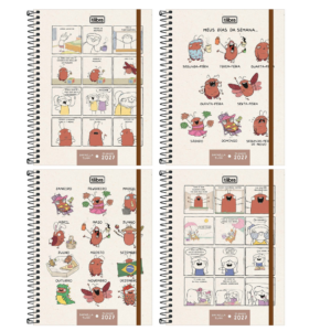 Planner Espiral M7 Rafaella Tuma 2027- Tilibra