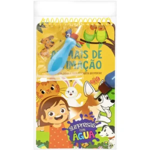 Livro de Colorir Surpresas Com Água: Animais De Estimação- Todo Livro