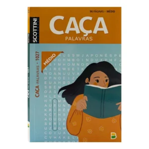 Livro de Atividades: Caça Palavras Nível Médio Letras Grandes N° 1027- Scottini