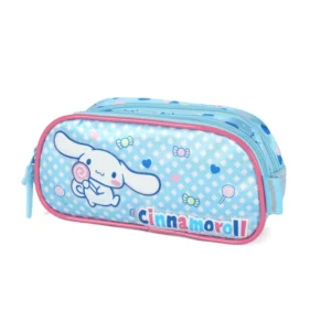 Estojo 3 Divisões Cinnamoroll Azul- Luxcel