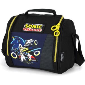 Lancheira Escolar Térmica Sonic Preto- Luxcel