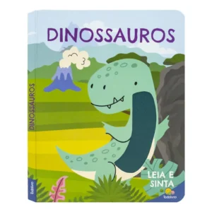 Livro de Histórias: Leia E Sinta Dinossauro- Todo Livro